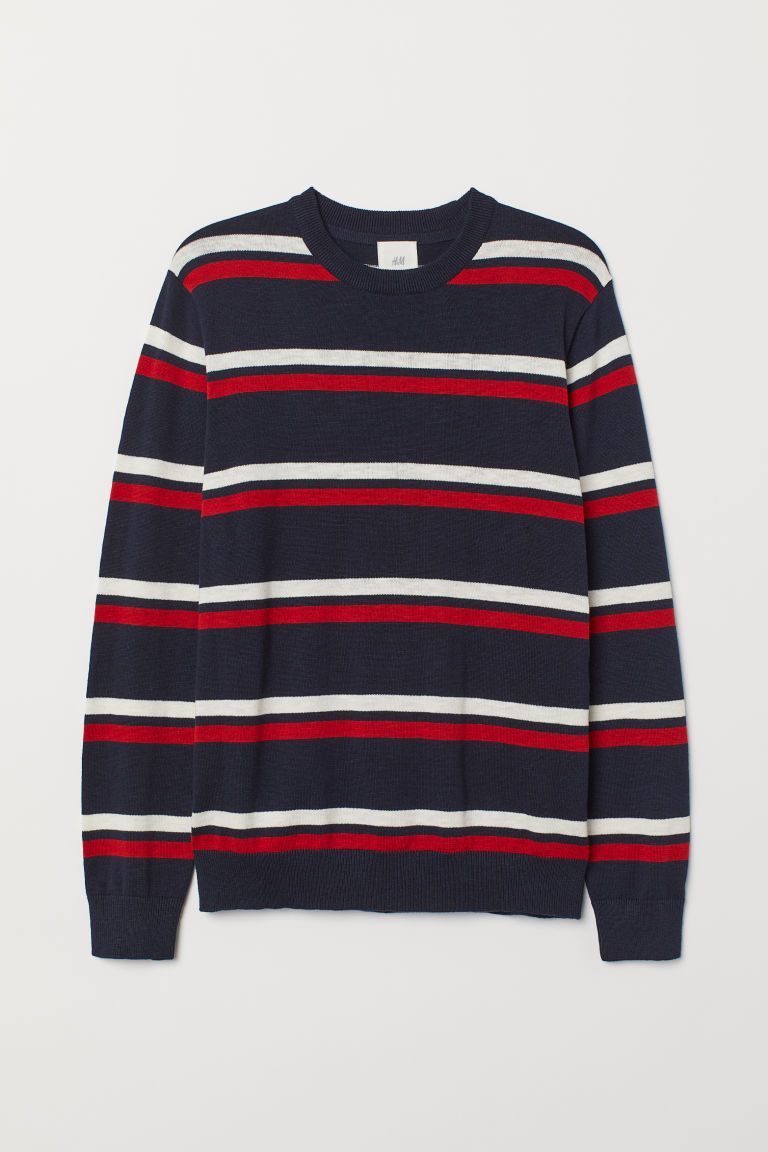 Fine-knit jumper